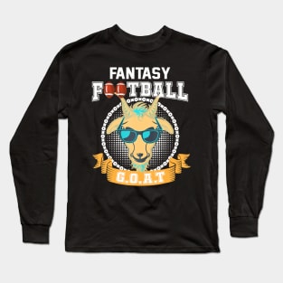 Fantasy Football Champion Goat Long Sleeve T-Shirt